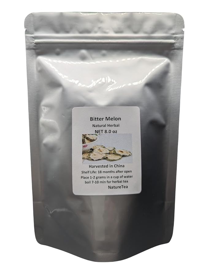 Bitter Melon - Momordica charantia/Dried Slice 100% from Nature (16 oz (1.0 lbs))