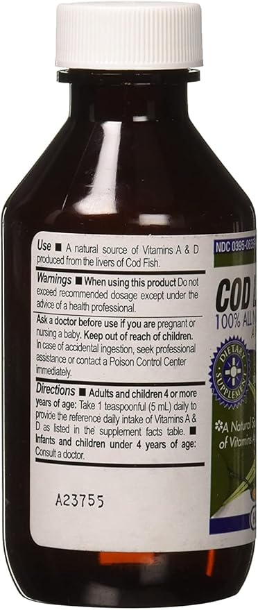 Humco Cod Liver Oil - 4 oz Pack of 3