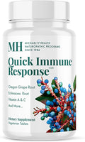Michael's Health Naturopathic Programs Quick Immune Response - 60 Vegetarian Tablets - Immune System Support - With Vitamin A Vitamin C &amp Zinc - 20 Servings