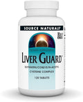 Source Naturals Liver Guard - Silymarin CoQ10 N-Acetyl Cysteine Complex - 120 Tablets