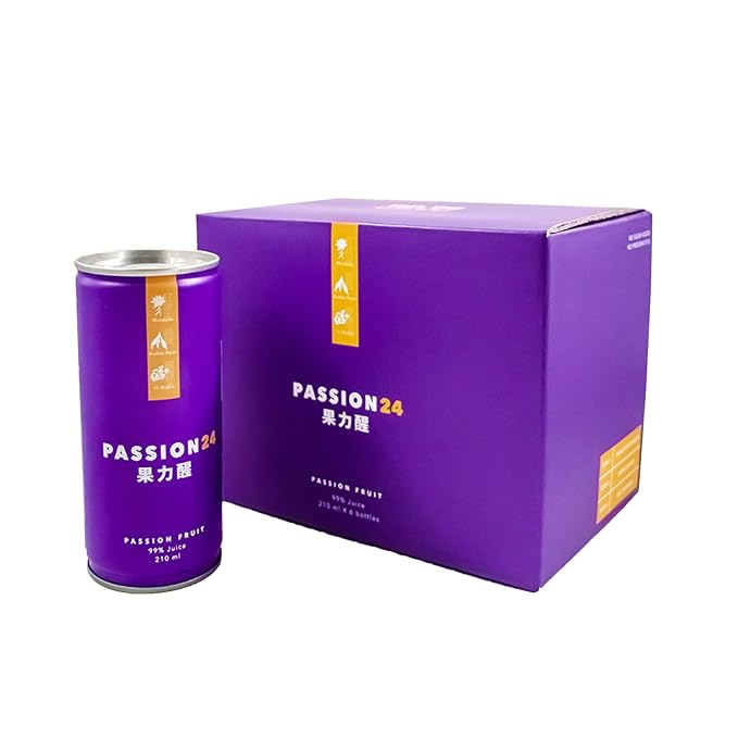 PASSION 24 Passion Fruit Juice Natural Energy Drink (210ml)