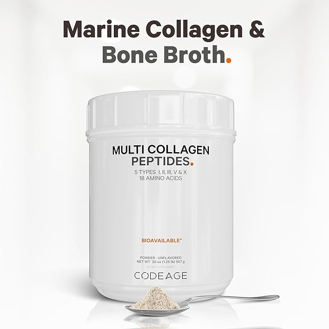 Codeage - Multi Collagen Protein + Men’s Daily Multivitamin Bundle
