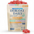 Debloat Daily 3-in-1 Prebiotic Probiotic &amp Digestive Enzyme | Digestive Support | Occasional Bloating &amp Abdominal Discomfort | Turmeric Ginger &amp Quercetin | Gluten Free Non GMO 60 Tropi