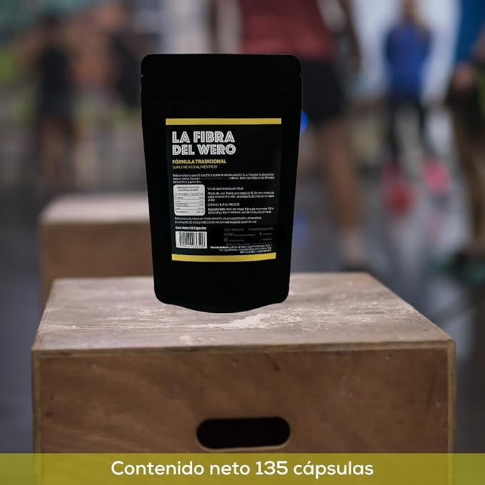 FIBRA DEL WERO | Cactus Fiber with Pink Grapefruit | 100% Natural Supplement | Package “Month and a Half”