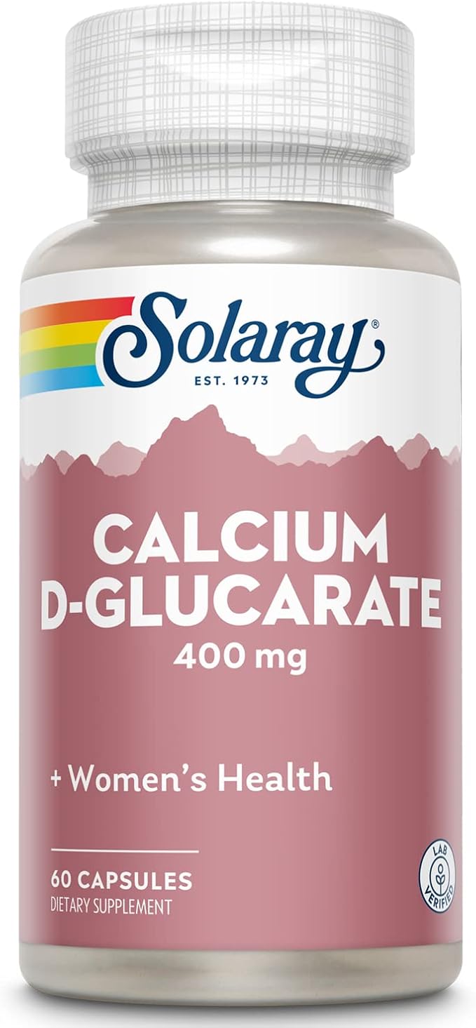 Solaray Calcium D-Glucarate Capsule (Btl-Plastic) 400mg | 60ct