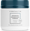 JSHealth Magnesium Powder for Sleep. 400mg Triple-Form Glycinate Citrate Amino Acid Chelate. Raspberry Lemonade. By Nutritionist Jessica Sepel (30 Servings) - Raspberry Lemonade