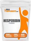 BulkSupplements.com Hesperidin Powder - Hesperidin Supplement Hesperidin 500mg - Herbal Supplement Vegan &amp Gluten Free 500mg per Serving 250g (8.8 oz) (Pack of 1)