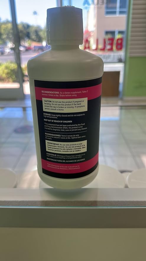 Bella All Natural Mujer Sana Healthy Woman Hormonal imbalance PCOS Period Cramps - 1 Liter