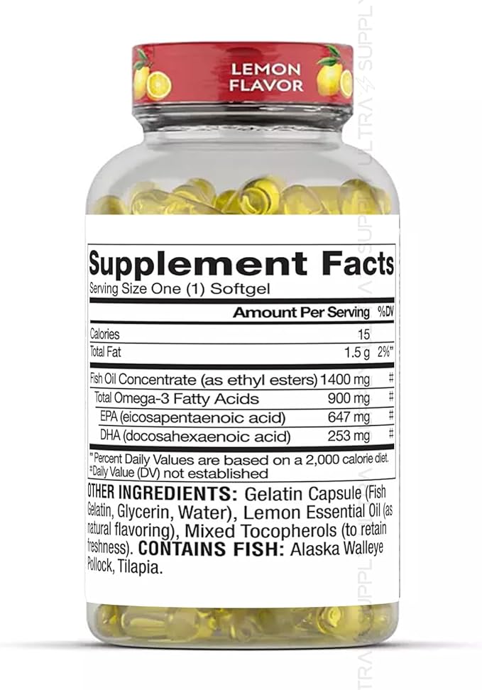 Members Mark Omega 3 Fish Oil (150 Count.) 900 mg – Wild Alaskan MSC-Certified Sustainable Supports Heart &amp Brain Health No Fishy Aftertaste