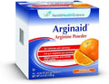 Nestle Arginaid Arginine Powder Orange 0.32 OZ Packets 14 CT (Pack of 4)