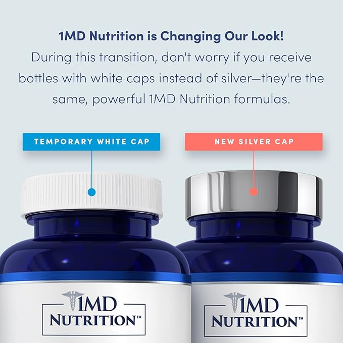 1MD Nutrition MagMD Plus - Magnesium with Zinc &amp D3 | Promotes Heart Health Supports Bone &amp Muscle Strength and Aids Immune System - 120 Ct