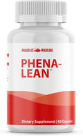 Anabolic Warfare Phena-Lean Premier Supplement from Thermogenic Body Composition Supplement – Fuel Your Fire Promote Energy Increase Focus* - 60 Capsules.