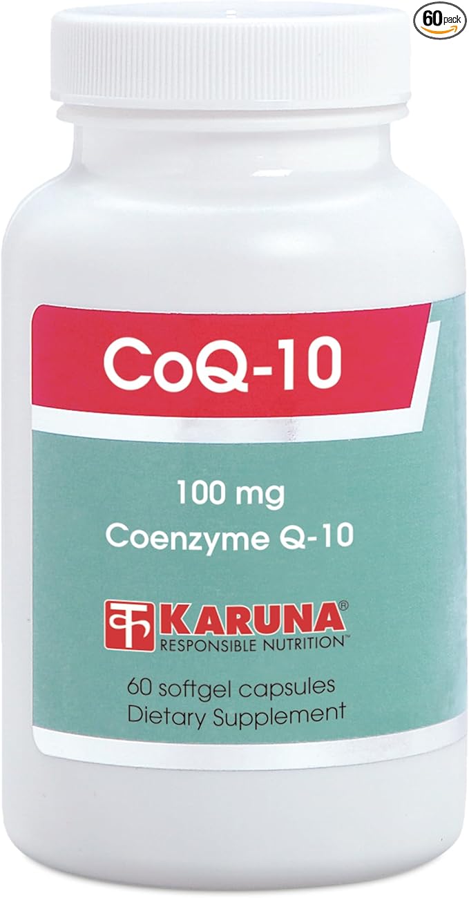 Karuna - CoQ10 100 mg 60 gels [Health and Beauty]