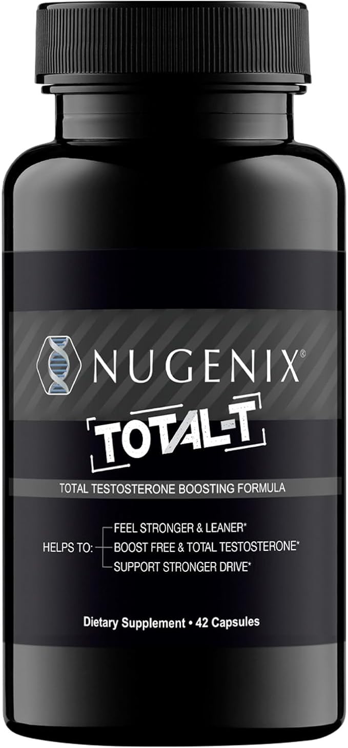 Nugenix Thermo Fat Burner and Total-T Testosterone Supplement for Men