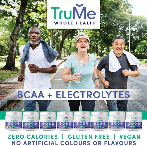 TruMe Informed Sport Certified BCAA EAA - Peach Banned Substance Tested Amino Acids | Electrolyte Hydration Recovery | 30 Servings