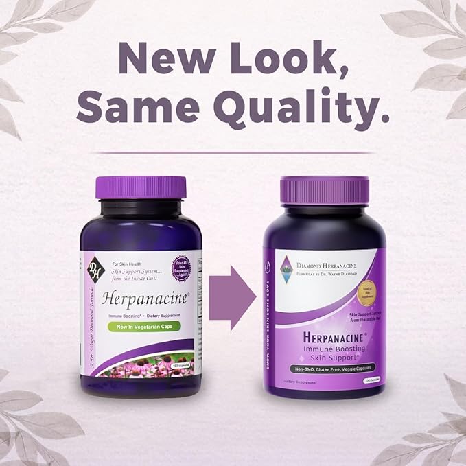 Diamond Natural Skin Care and Immune Support - Vitamins to Help Clear Skin - Complete Skin and Immune System Support from The Inside Out - Made with Natural Ingredients - (200 Count)