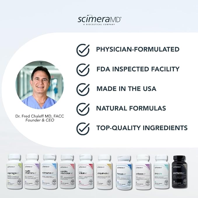 Asprega 30CT - Probiotic + Prebiotic Supplement | 17 Strains 35 Billion CFUs | Delayed Release | Saccharomyces Boulardii | for Men &amp Women | by ScimeraMD 2-Pack