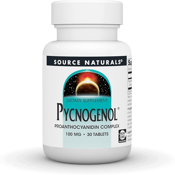 Source Naturals Pycnogenol Proanthocyanidin Complex 100 mg - 30 Tablets
