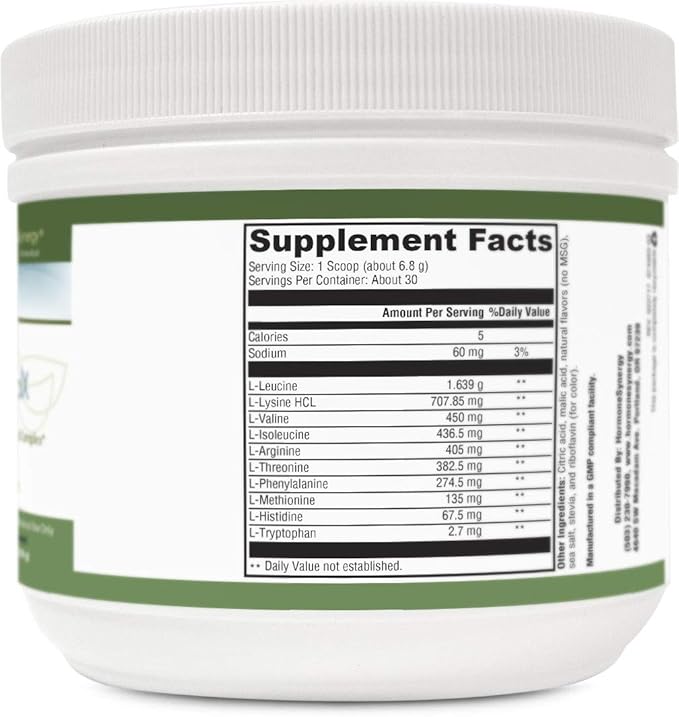 HormoneSynergy AnaBolX by Dr. RetzlerRx™ - Anabolic Amino Acid Complex* - 30 Servings - Lemon - Pharmaceutical Grade.