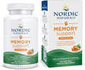 Nordic Naturals Memory Support with Curcumin - 60 Soft Gels - 1000 mg Omega-3 + 400 mg Optimized Curcumin - Memory Cognition - Contains Phosphatidylcholine &amp Huperzine A - Non-GMO - 30 Servings