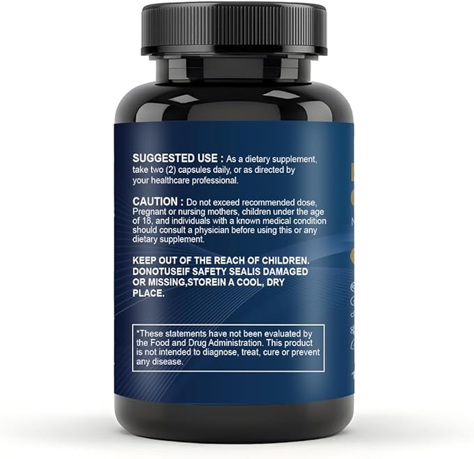 Magnesium Complex 30-in-1 10 Forms of Magnesium + Methylated B-Complex with CoQ10 Alpha Lipoic Acid &amp L-Carnitine 120 Capsules