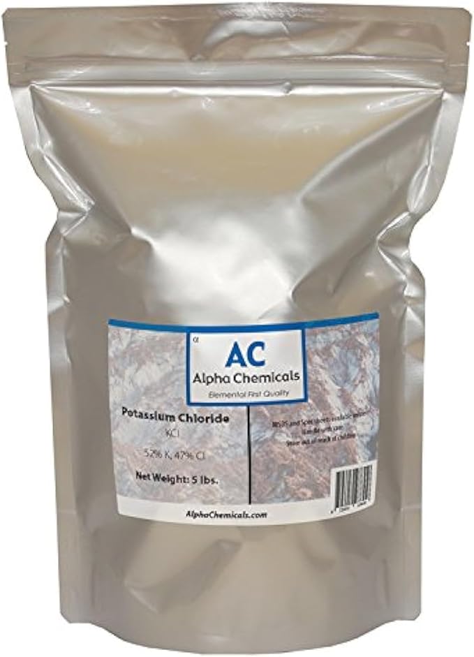 Potassium Chloride - KCl - 5 Pounds