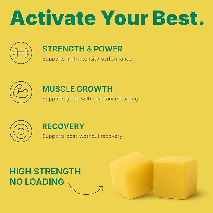 Creatine Monohydrate Gummies – 3600mg Real Creatine Per Serving – Transparent Label Delicious Pineapple Flavor Lab-Tested Strength &amp Endurance Supplement