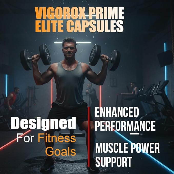 (1 Pack) Vigorox Prime Capsules Official VigoroxPrime Supplement Pills with Premium Ingredients Advanced Formula Support for Overall Health &amp Wellness Reviews (60 Capsules)