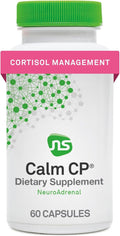 NeuroScience Neuro Adrenal Support Supplements for Women &amp Men - Daily Cortisol Supplement and Calming Aid - Promotes Calm Sleep Immune Support &amp Healthy Cortisol Levels (60 Capsules)