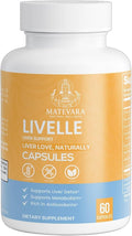 Livelle Milk Thistle Liver Support Supplement | 60 Capsules