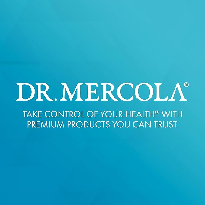 Dr. Mercola Vitamin B Complex with Benfotiamine - Supports Cellular Brain &amp Immune Health - Non-GMO Gluten-Free &amp Soy-Free - 180 Capsules (90 Servings)