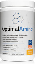 OptimalAmino Amino Acid Powder | 99% Utilized Essential Amino Acid (EAA) Supplement | Pre/Post Workout &amp Muscle Recovery | NSF for Sport Certified | Passion Mango Flavor