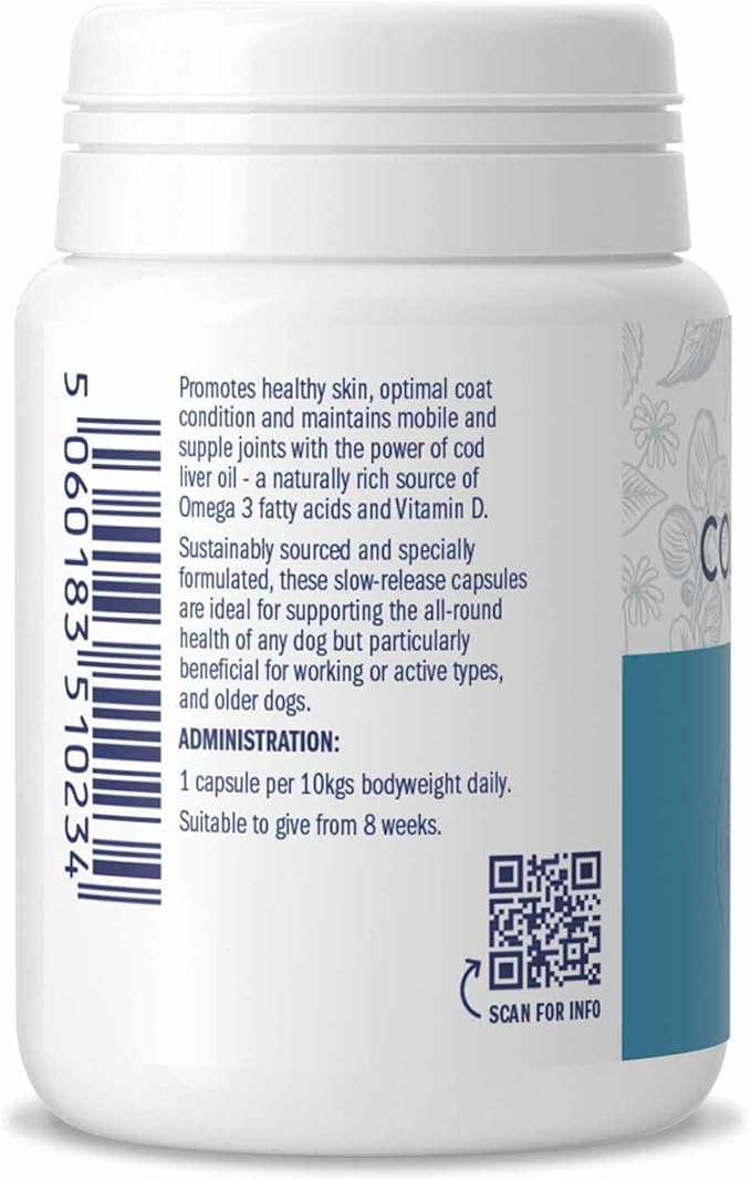 Dorwest Cod Liver Oil Capsules (Size: 100 Capsules)