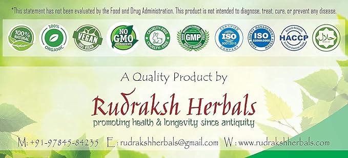 SENTA Rudraksh Herbals Anantmool Powder - 100% Hemidesmus Indicus Roots-(100 gm)
