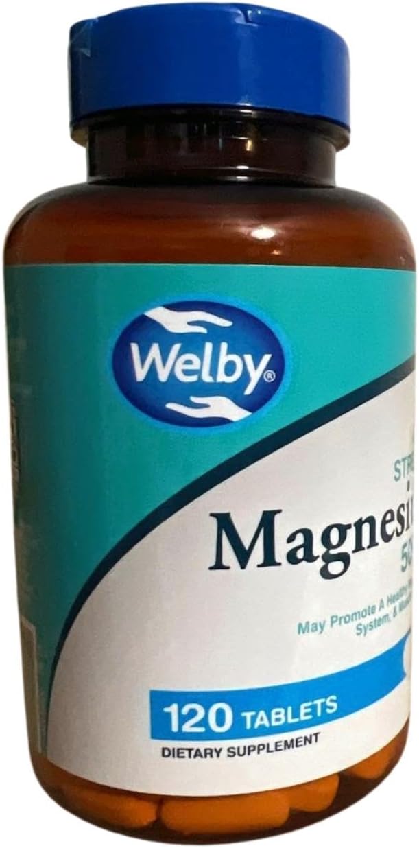Extra Strength Magnesium 500mg 120 Tablets