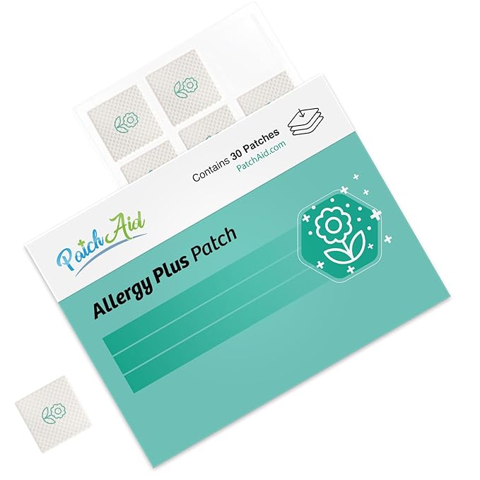 PatchAid Allergy Plus Topical Patch 30-Day Supply