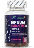 Hip Glute &amp Curve Support Gummies for Women Booty Multivitamins Supplements Support Muscle Tone &amp Feminine Silhouette 60 Count