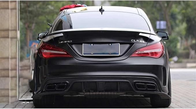 Cars Trunk Wing Spoiler Rear Spoiler Compatible with Benz CLA W117 CLA180 CLA200 RT Style 2014
