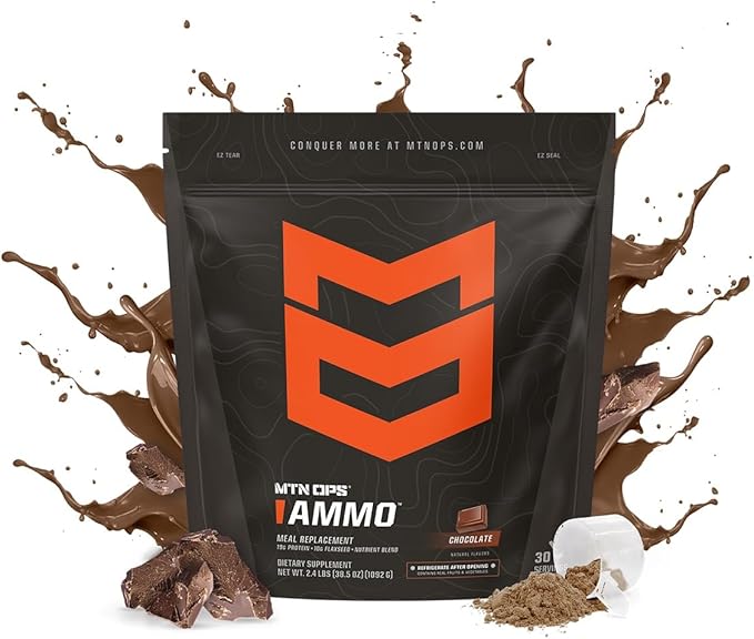 MTN OPS Blaze &amp Ammo Chocolate Bundle – Thermogenic Fat Burner + Lean Muscle Protein Stack