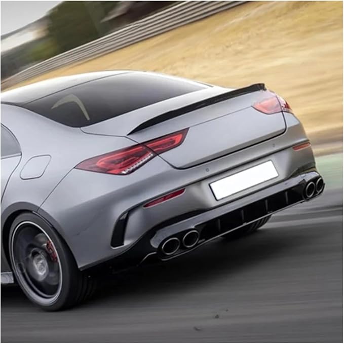 Compatible with Mercedes Benz CLA Class C118 W118 X118 Rear Boot Trunk Spoiler Wing CLA180 200 220 250 CLA35 CLA45 AMG 2020 2021 2022 2023 Glossy Black lianhgq824620iqih33