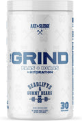 Axe &amp Sledge The Grind Essential Amino Acids |EAA &amp BCAA Powder |Muscle Recovery &amp Electrolytes for Hydration | Stimulant-Free Vegan | 30 Servings Deadlifts &amp Gummy Bears