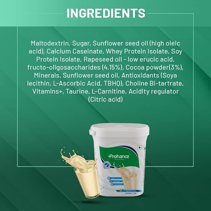 Nutrition and Food - 400 g (Vanilla)