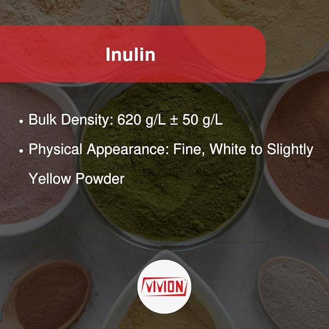 Inulin Fiber Powder - Bulk 25 kg (55 lb) - Orafti Chicory Root Extract