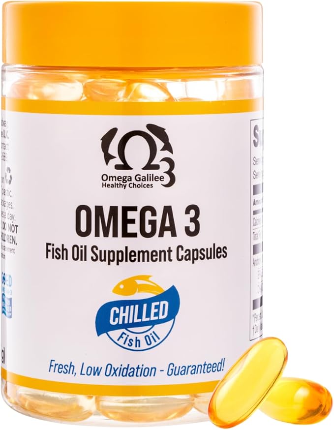 No more Omega 3 fish oil Oxidation Problem We solved it with Cold-Packed for Freshness &amp Potency. Triple Strength Chilled Heavy Metal Free Omega 3 Supplement for Heart &amp Brain Support 100