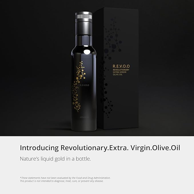 Zinzino - Revoo - Next-Generation Extra Virgin Olive Oil 30x Higher Bioactive Compounds for Health and Wellness - 250 ml