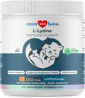 L-Lysine Supplement for Cats 900mg/scoop - Cat Supplement for Sneezing and Runny Nose Cold Immune Support Eye Function and Respiratory Health – Lysine Powder