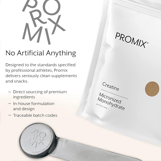 ProMix Nutrition Creatine Monohydrate Travel Packs 5g of micronized Clean Creatine for Men and Women Supports Muscle Growth &amp Recovery Vegan - 30 Servings