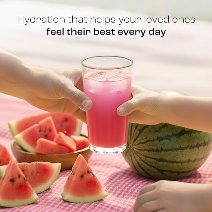 KEY NUTRIENTS Multivitamin Electrolytes Powder No Sugar for Recovery - Refreshing Watermelon Electrolyte Powder - Hydration Powder - No Calories Gluten Free Electrolytes Powder - 90 Servings