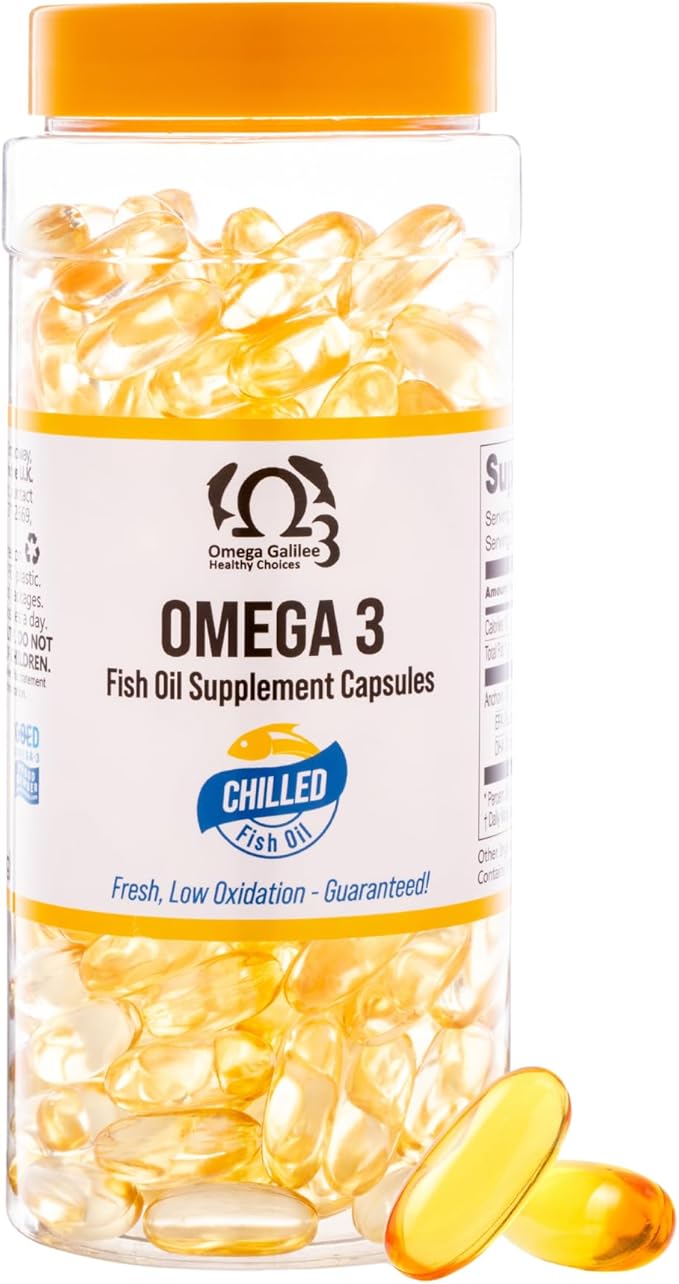 No more Omega 3 fish oil Oxidation Problem We solved it with Cold-Packed for Freshness &amp Potency. Triple Strength Chilled Heavy Metal Free Omega 3 Supplement for Heart &amp Brain Support 200
